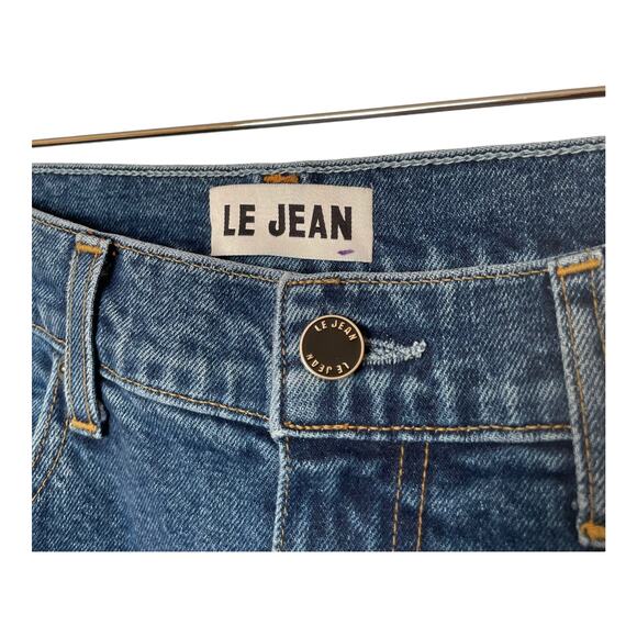 Le Jean Remy Flare Jeans in Indigo Dancer Blue Size 31 - Picture 4 of 11